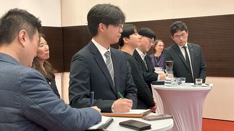 Publikum während der Rede des CISO Hessen.